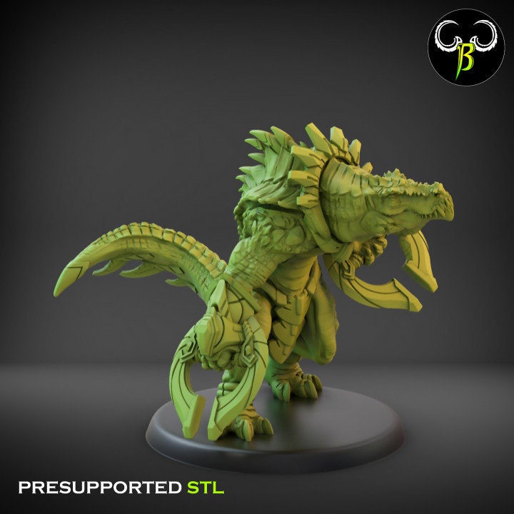 Sun Brawlers by Clay Beast Creations | Tabletop RPG Miniature Figures