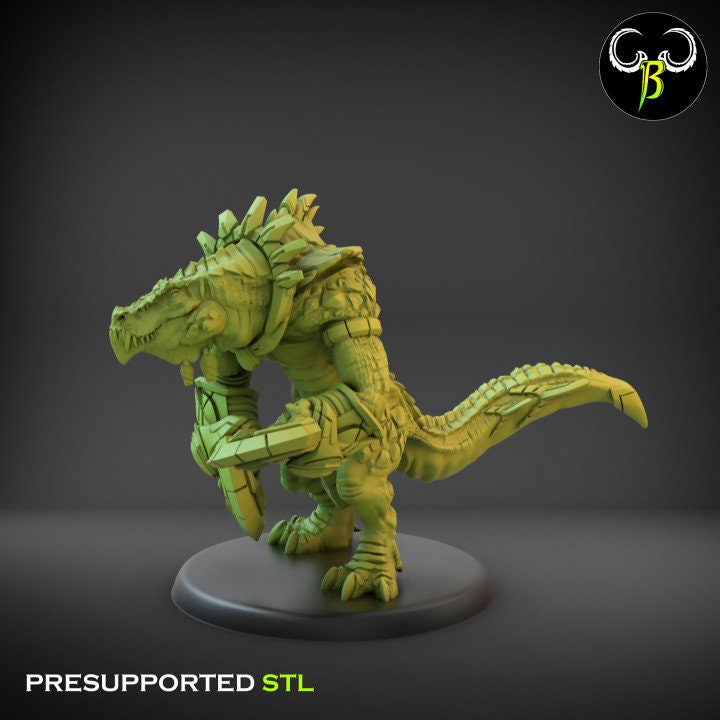 Sun Brawlers by Clay Beast Creations | Tabletop RPG Miniature Figures
