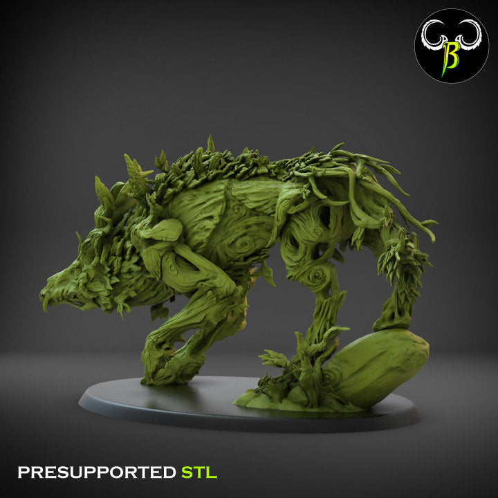 Sacred Predator by Clay Beast Creations | Tabletop RPG Miniature Figures