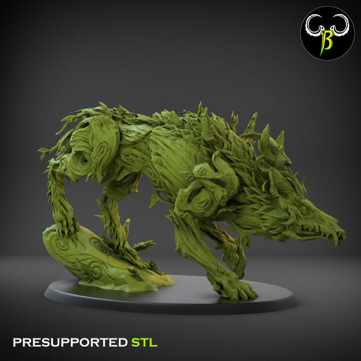 Sacred Predator by Clay Beast Creations | Tabletop RPG Miniature Figures