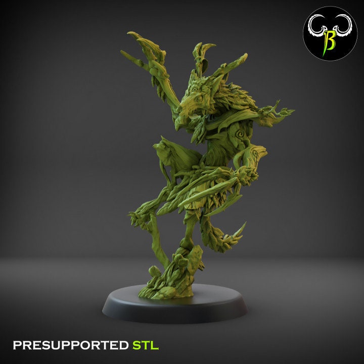 Ferocious Spirit Claw Squad by Clay Beast Creations | Tabletop RPG Miniature Figures