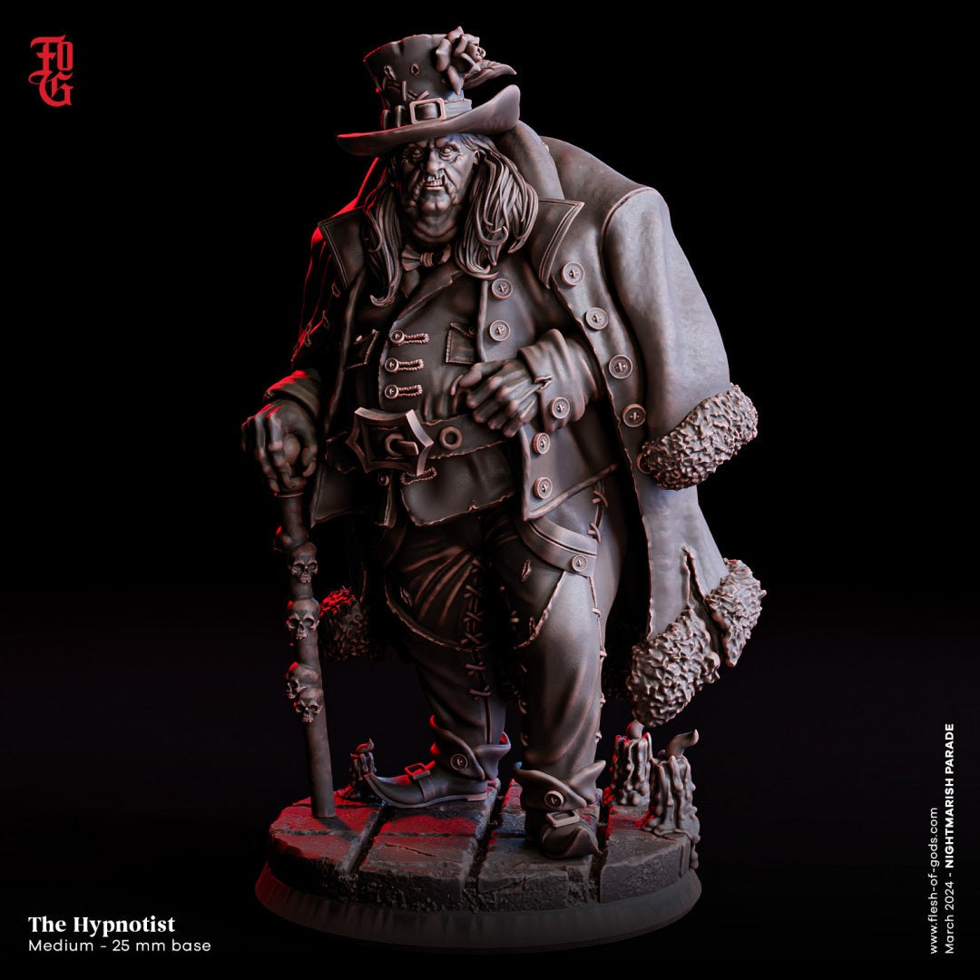 The Hypnotist by Flesh of Gods | High Quality 3D Print | Tabletop RPG Miniature Figures