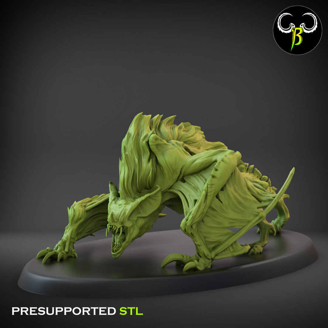 Savage Vampire by Clay Beast Creations | Tabletop RPG Miniature Figures